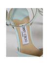 BASIL leather sandal heels 95 ZSA POWDER BLUE - JIMMY CHOO - BALAAN 5