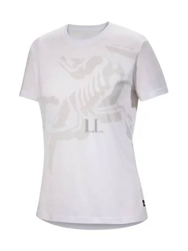 Women's Bird Cotton Short Sleeve T-Shirt White - ARC'TERYX - BALAAN 2