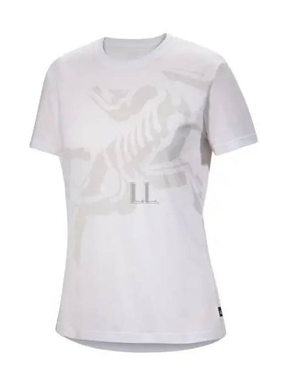 Women's Bird Cotton Short Sleeve T-Shirt White - ARC'TERYX - BALAAN 2