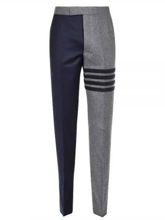 Two tone tailored pants mid gray MTC001E E0012 - THOM BROWNE - BALAAN 1