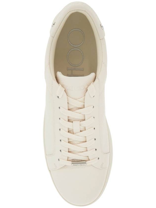 "hammered leather rome sneakers - JIMMY CHOO - BALAAN 2