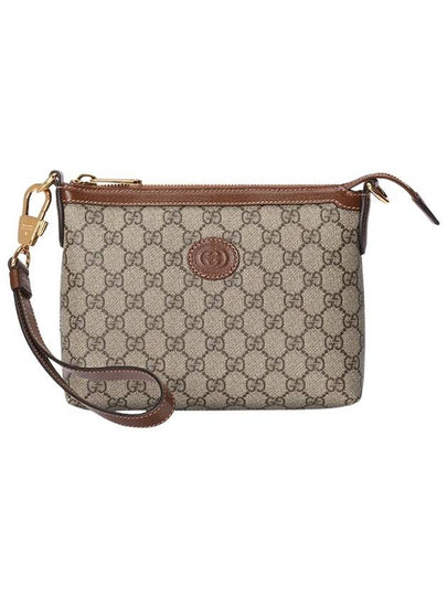 Women's Interlocking G Cross Bag Beige - GUCCI - BALAAN 2