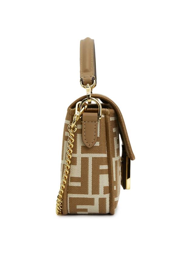 Baguette Mini Shoulder Bag Nude - FENDI - BALAAN 3