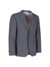 Plain Weave Suiting 4 Bar Classic Sport Jacket Dark Grey - THOM BROWNE - BALAAN 3