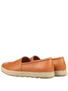 Men's Gancini point espadrille slipon TAN US 85 265mm - SALVATORE FERRAGAMO - BALAAN 4