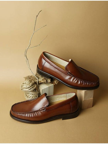 Bordeaux Loafer Brown - FLAP'F - BALAAN 1