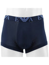 Logo 2PACK Trunk Underwear 111210 27435 - EMPORIO ARMANI - 3