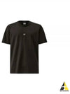 70/2 Mercerized Jersey Logo Short Sleeve T-Shirt Black - CP COMPANY - BALAAN 2