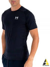 Men's Heart Gear Compression Short Sleeve T-Shirt Black - UNDER ARMOUR - BALAAN 2