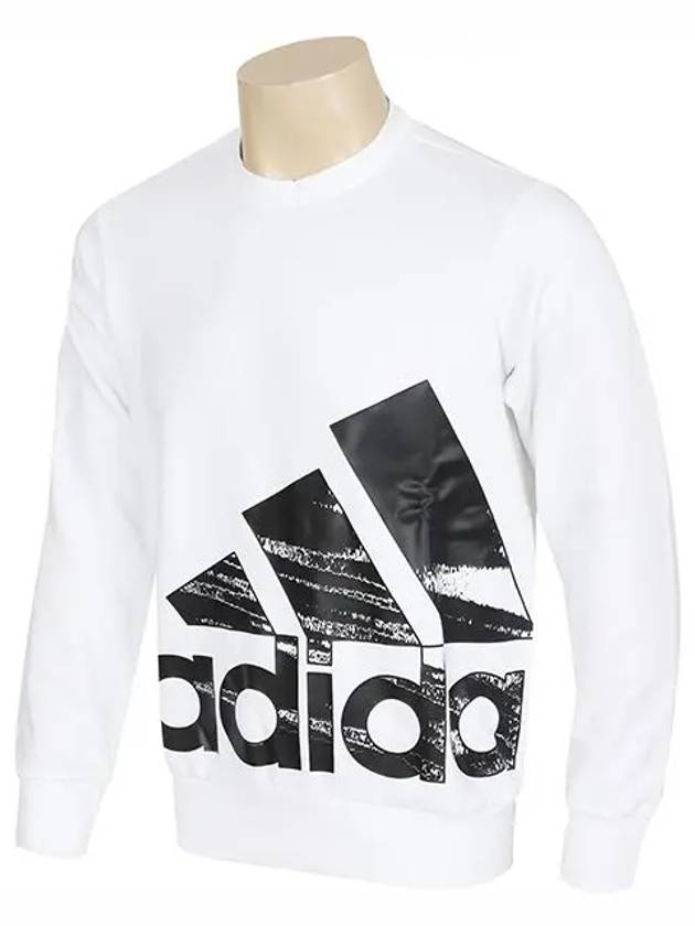 Big Logo Sweatshirt White - ADIDAS - BALAAN 3