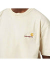 Men's AMERICAN SCRIPTl short sleeve tshirt I029956 05XX - CARHARTT - BALAAN 4