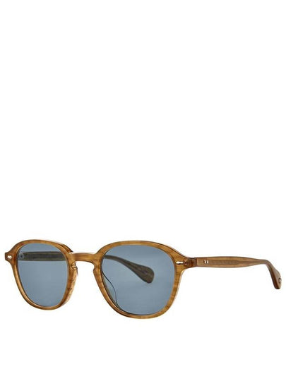 Garrett Leight GILBERT SUN Butterscotch/Pure Blue - GARRETT LEIGHT - BALAAN 2