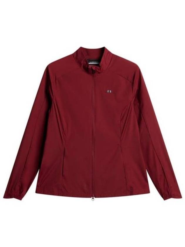 Women's Thorine Windbreaker Cabernet - J.LINDEBERG - BALAAN 2