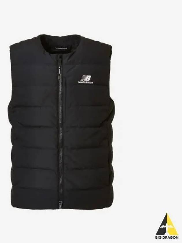 Uni Active Light Down Vest 19 Black - NEW BALANCE - BALAAN 1