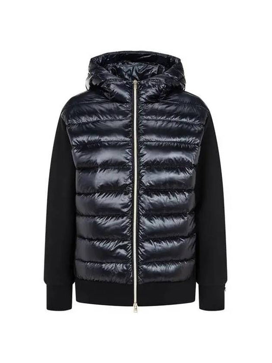 Women s Half Color Goose Down Padded Jacket Black 270806 - HERNO - BALAAN 1