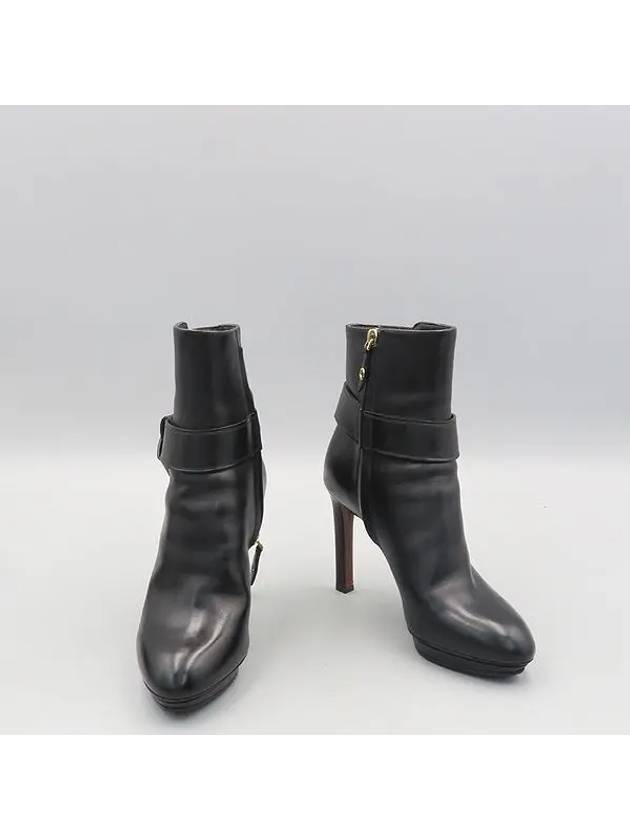 Smith Market Used Luxury Black Boots Women s Shoes - LOUIS VUITTON - BALAAN 1