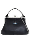 Granny Frame Purse Shoulder Bag Black - VIVIENNE WESTWOOD - BALAAN 2