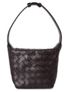 Candy Wallace Intrecciato Tote Bag Brown - BOTTEGA VENETA - BALAAN 7