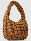 Quilted Mini Shoulder Bag Brown - COS - BALAAN 3