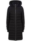 New Bridge Hooded Goose Down Padding Black - BURBERRY - BALAAN 2