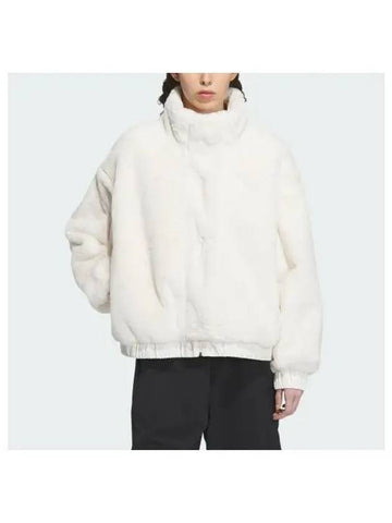 City Escape Midweight Fur Jacket White - ADIDAS - BALAAN 1