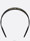 DiorSignature Hairband Black Acrylic - DIOR - BALAAN 2