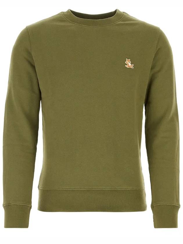 Chillax Patch Regular Sweatshirt Green - MAISON KITSUNE - BALAAN 2