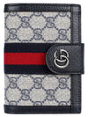 Ophidia Passport Wallet Navy - GUCCI - BALAAN 6