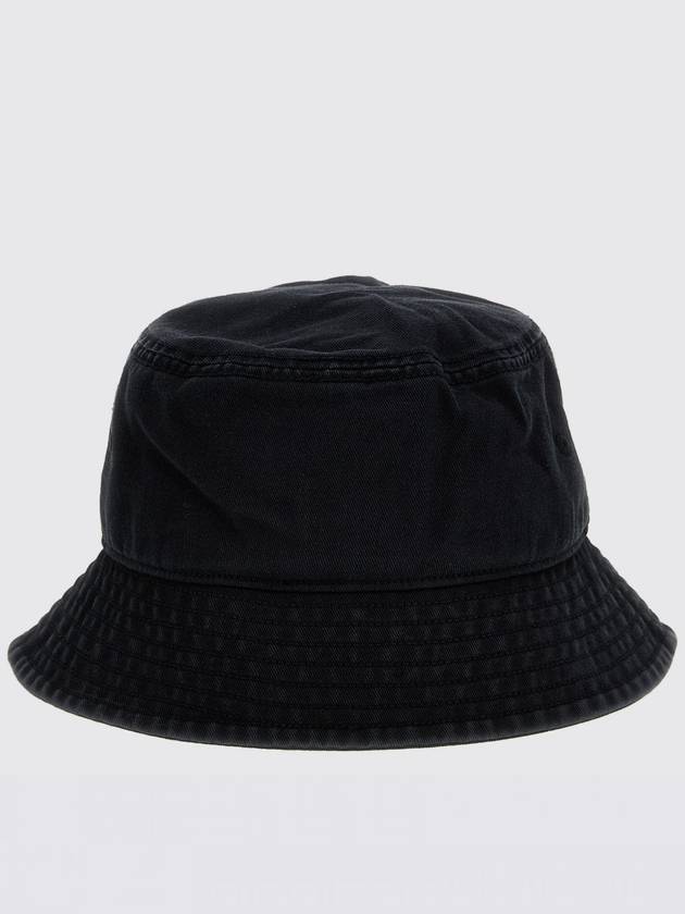 Embroidered Logo Bucket Hat Black - Y-3 - BALAAN 3