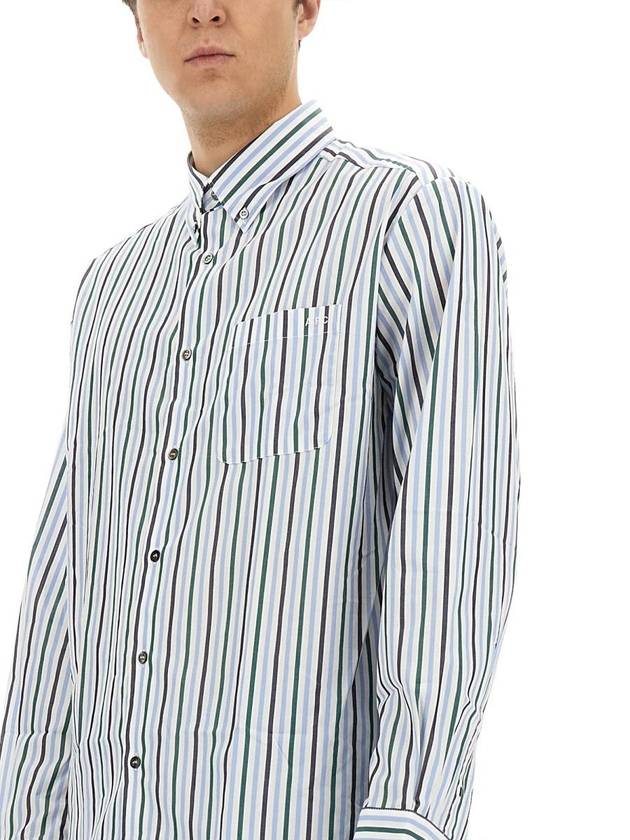 A.P.C. Striped "Mateo" Shirt - A.P.C. - BALAAN 4