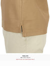 Logo Stripe Short Sleeve Polo Shirt Brown - BURBERRY - BALAAN 7