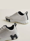 Bouncing Sneakers Calfskin Suede Goatskin Blanc - HERMES - BALAAN 7