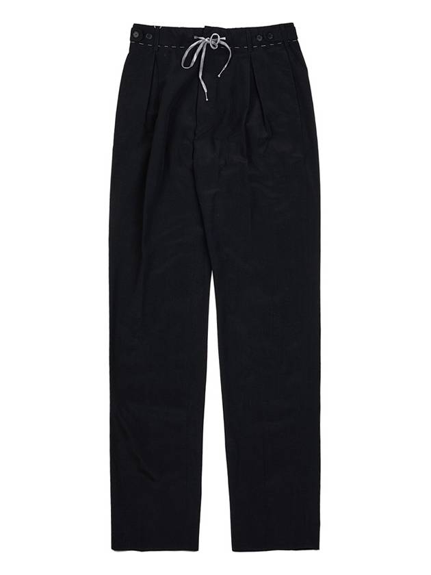 Black Cotton Pants S51KA0573S76571900 B0560957015 - MAISON MARGIELA - BALAAN.