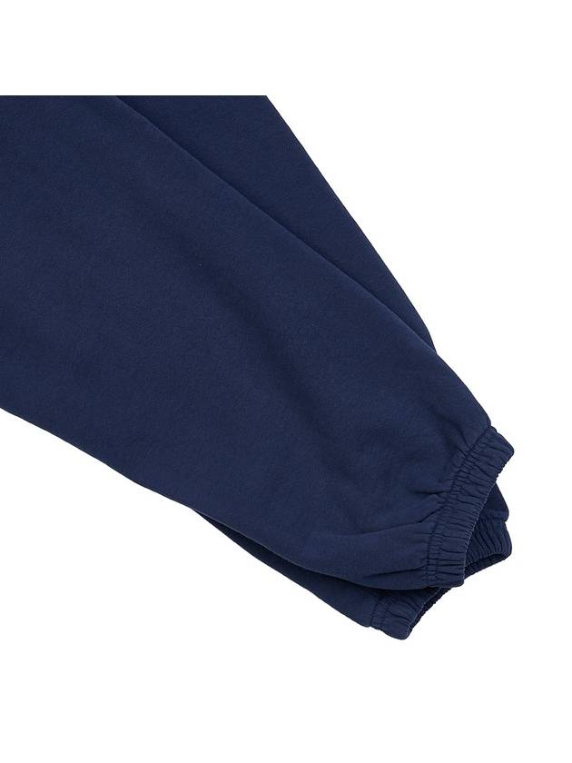 Wellness Club Sweatpants WELLNESS CLUB FLOCKED SWEATPANT NAVYCREAM - SPORTY & RICH - BALAAN 5