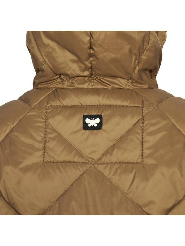 Frutto Padded Vest Brown - MAX MARA - BALAAN 7