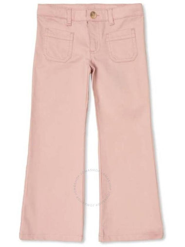 Bonpoint Girls Junon Flared Cotton Trousers, Size 12Y - BONPOINT - BALAAN 1