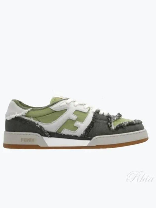 Match Low Top Sneakers Green - FENDI - BALAAN 2