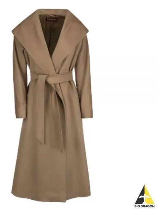 Danton Cashmere Single Coat Beige - MAX MARA - BALAAN 2