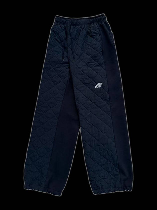 QUILTING 2WAY SWEAT PANTS DARK NAVY - DRUG PRODUCT - BALAAN 1