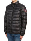 Crofton Quilting Down Padding Jacket Carbon - CANADA GOOSE - BALAAN 4