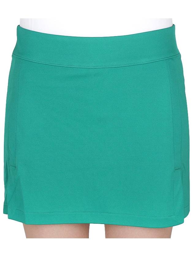 Women's Amelie H Line Skirt Green - J.LINDEBERG - BALAAN 7