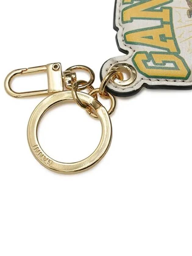 Peach Keyring Beige - GANNI - BALAAN 6