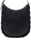 Darryl Smooth Calfskin Medium Shoulder Bag Black - CHLOE - BALAAN 2