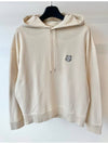 Hooded Sweatshirt LM00705KM0001 Light Beige M L - MAISON KITSUNE - BALAAN 1