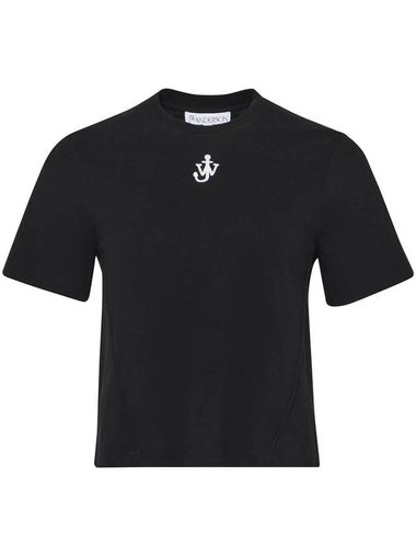 Anchor-embroidered T-shirt - JW ANDERSON - BALAAN 1