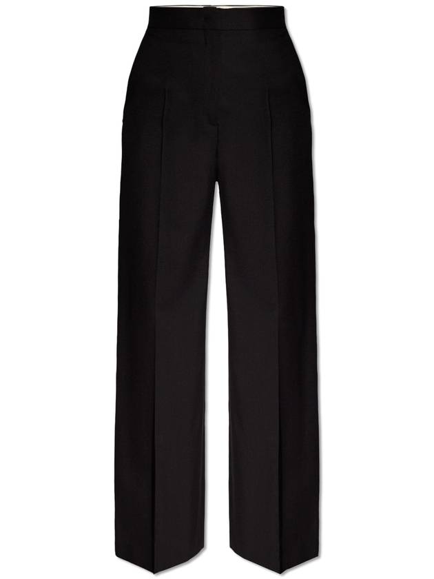 PS Paul Smith Pleat-front Trousers, Women's, Black - PAUL SMITH - BALAAN 1