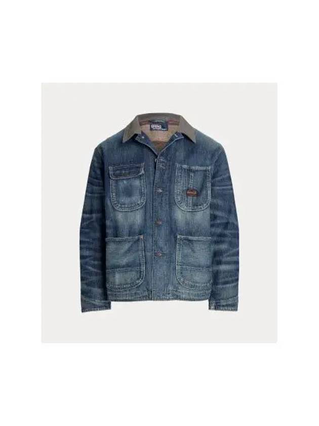 POLO RALPHLAUREN RUEBAIN Denim Chore Jacket 710950878001 - POLO RALPH LAUREN - BALAAN 1