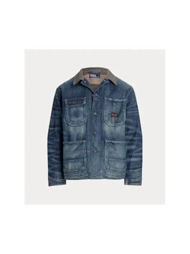 POLO RALPHLAUREN RUEBAIN Denim Chore Jacket 710950878001 - POLO RALPH LAUREN - BALAAN 1