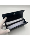 Boy Silver Long Flap Caviar Long Wallet Black - CHANEL - BALAAN 7