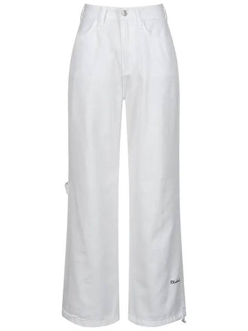 Hem string cotton pants MW4SL722 - P_LABEL - BALAAN 1